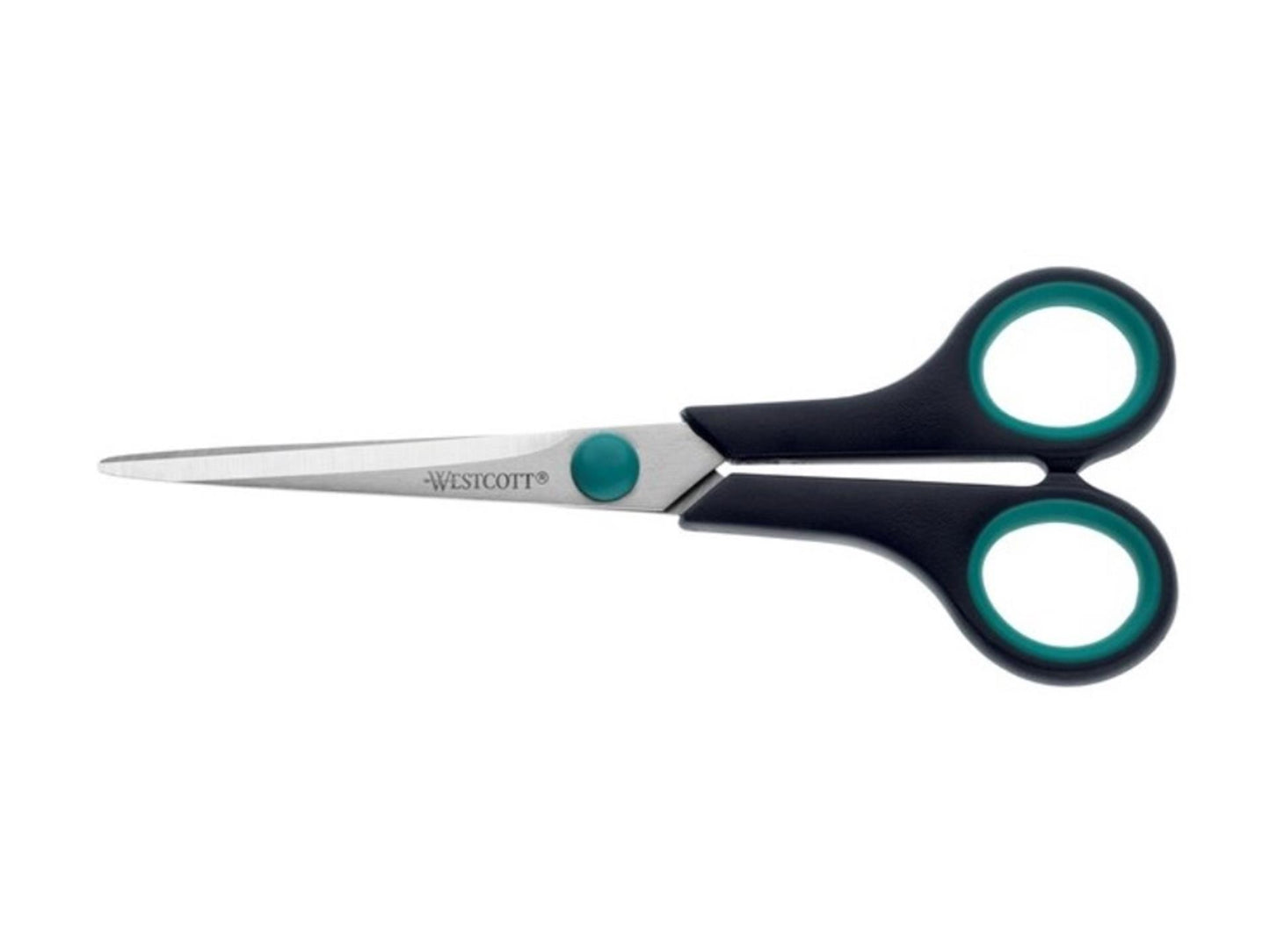 Westcott schaar - easy grip rvs - soft grip - 18 cm - ac-e30271