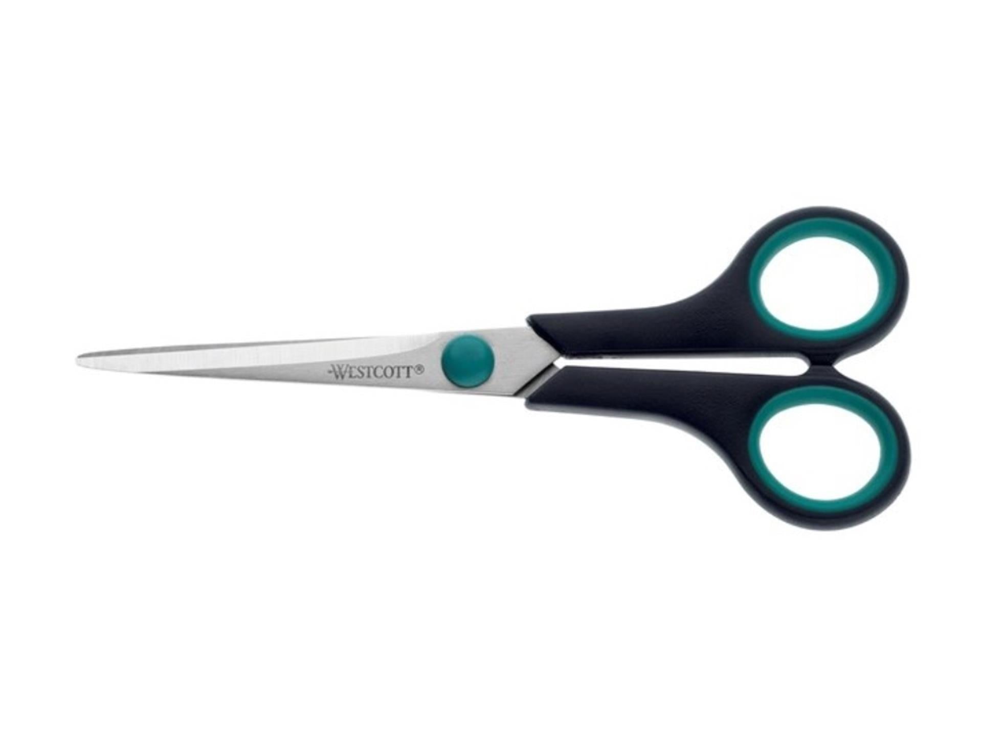 Westcott schaar - easy grip rvs - soft grip - 18 cm - ac-e30271