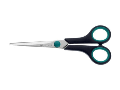 Westcott schaar - easy grip rvs - soft grip - 18 cm - ac-e30271