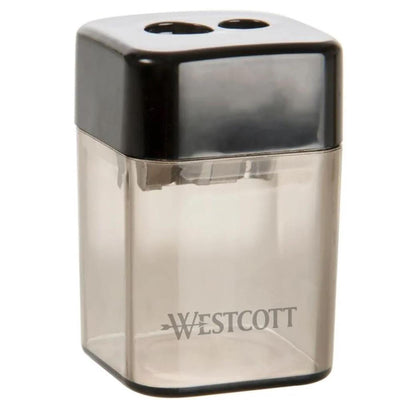 Westcott puntenslijper dubbel zwart