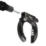 Axa ringslot solid plus zwart (op kaart) - afbeelding 3