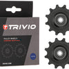 Trivio - derailleurwieltjes 12 12t chromo lagers