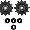 Trivio - derailleurwieltjes 12 12t chromo lagers