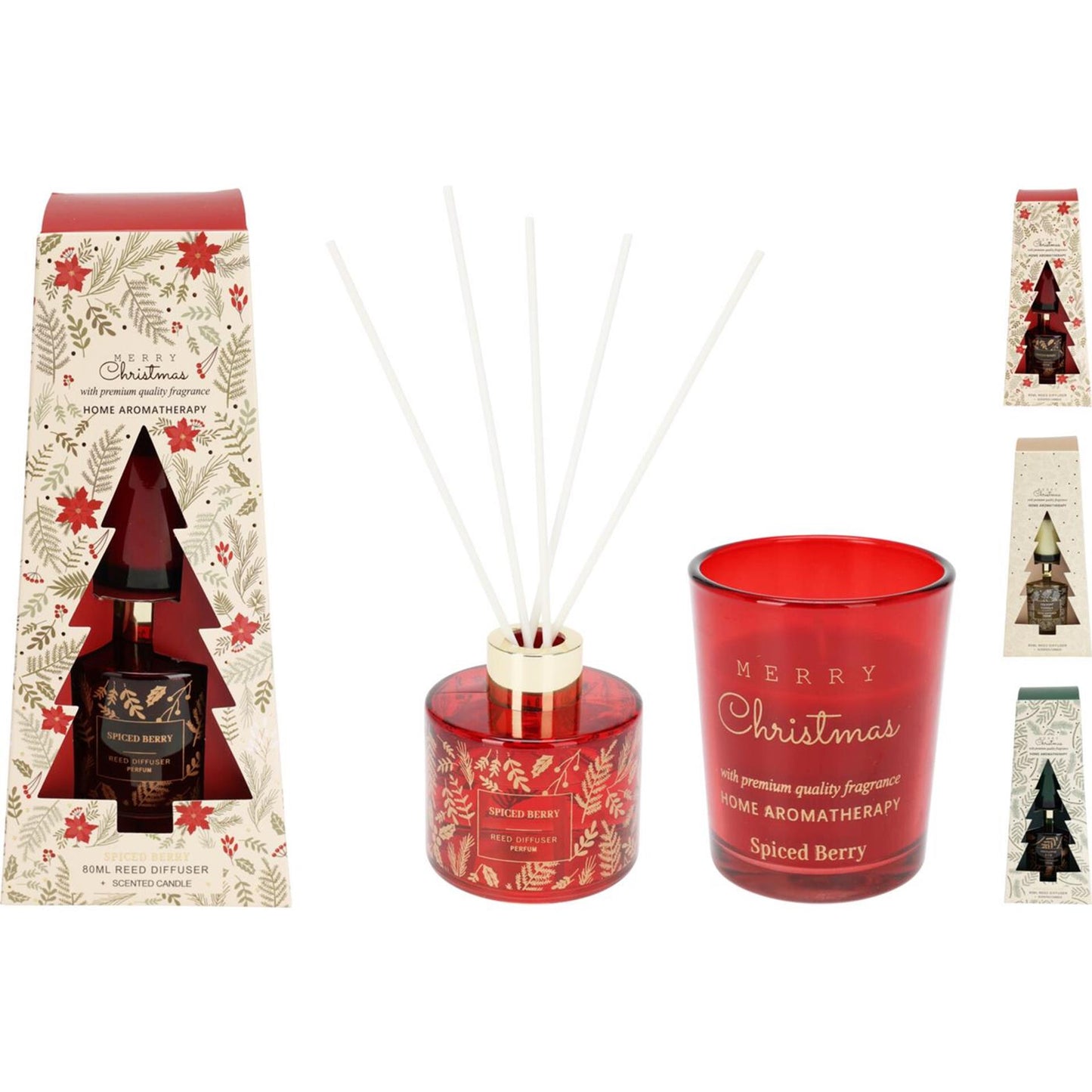 Geursetset kerstboom 3ass geur