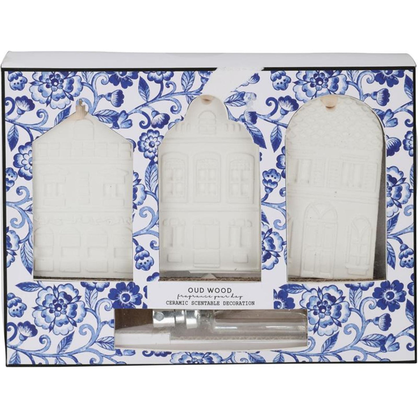Home styling geurset 3-delig delfts blauw