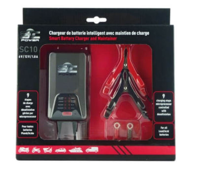 Smart Acculader SC10 6 12 Volt - 5 - 20 Ah voor