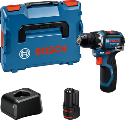 Bosch blauw gsr 12v-32 accuschroefboormachine | 2x gba 12v 2,0 ah en lader gal 12v-20 - 06019n7002