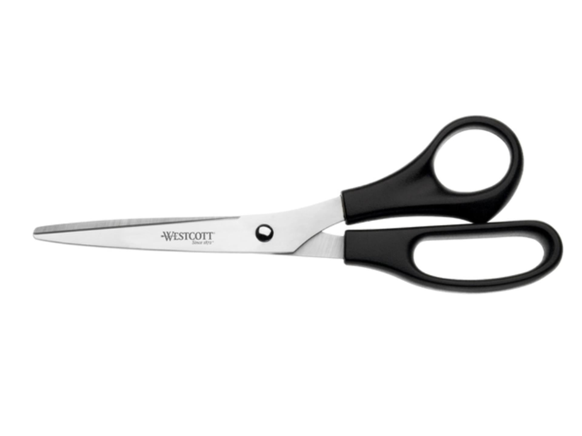 Westcott schaar buro rvs 21cm kunststof grip