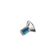 Union derailleurpad GH-117 met schroefset M8x0.75