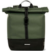 Urbanproof tas double roll up recycle 38l groen