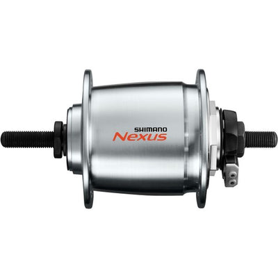 Shimano dynamo naaf dh-c6000-1r 36 gaats 6v 1,5 watt voor rollerbrake - zilver