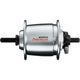 Shimano dynamo naaf dh-c6000-1r 36 gaats 6v 1,5 watt voor rollerbrake - zilver