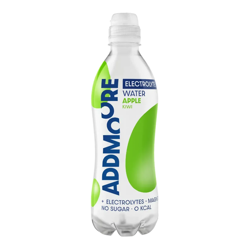 Addmoore electrolyte water apple pet (12x 0.5 liter)