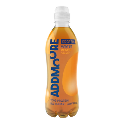 Addmoore protein water peach pet (12x 0.5 liter)