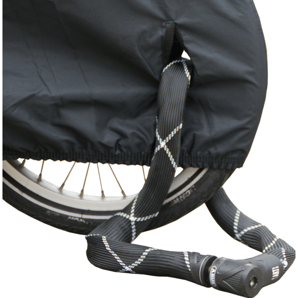Ds covers cargo bike cover for doubke-track bike with 3 wheels without built-in rain cover black