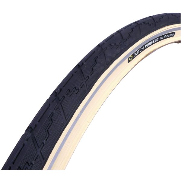 Dutchperfect dutch perfect draadband no puncture 47-622 zwart cr�me