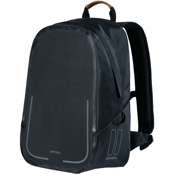 Basil Urban Dry Backpack - Rugzak Fietstas - Unisex - Zwart