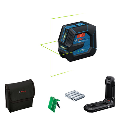 Bosch blauw gll 20-22 g lijnlaser | 4x batterij 1,5v lr6 (aa) | in doos - 0601065600