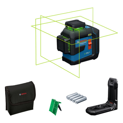 Bosch blauw gll 80-33 cg lijnlaser | 4x batterij 1,5v lr6 (aa) | in doos - 0601065500