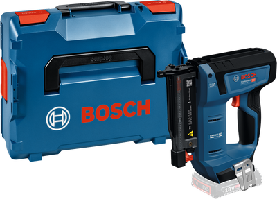 Bosch blauw gnh 18v-35 accu hout pintacker | solo in l-boxx | zonder accu en lader - 0601482701
