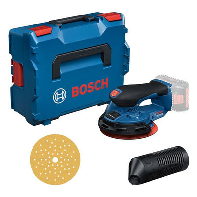 Bosch blauw gex 18v-150-3 accu-excenterschuurmachine | exclusief accu en lader in l-boxx - 0601372903