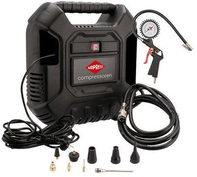 Airpress olievrije compressor hlo 180 | 8 bar | 150 l min | + accessoires - 36942
