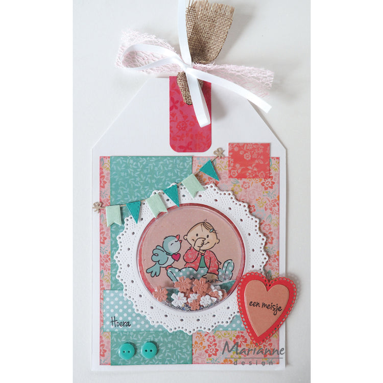 Marianne design • knipvel eline's sunny picnic 1pc