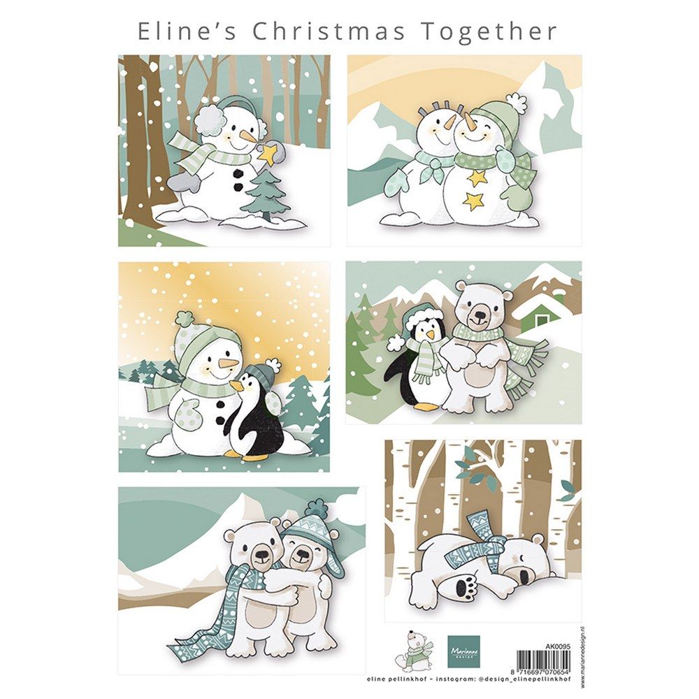 Marianne design • knipvel eline's christmas together
