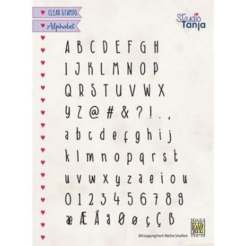 Nellie's choice • alphabet clear stempels javi