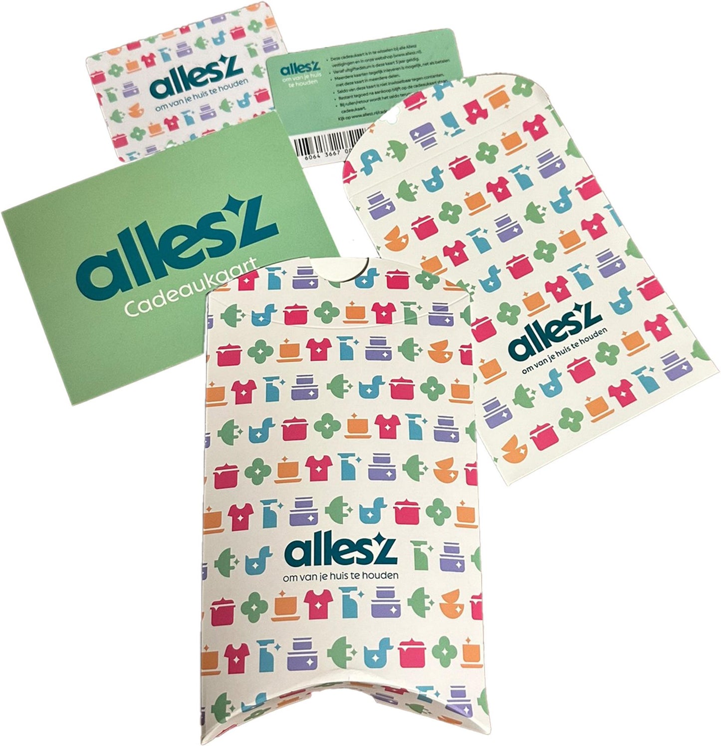 Z1 allesz cadeaukaarten doosje a 100st