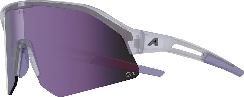 Olympic sportswear alpina sports sportbril sonic hr m q-lite glans lila