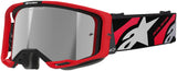 Alpinestars vision 8 luar (mirror silver) - mtb goggle - afbeelding 1
