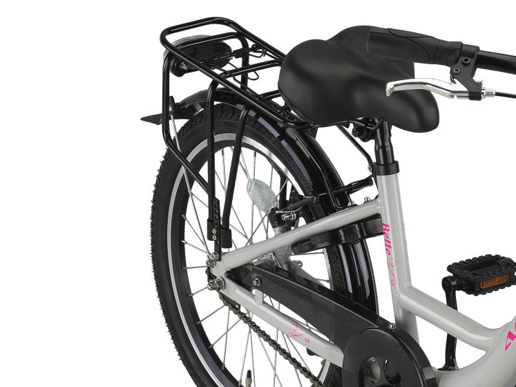 Altec belle 20 inch meisjes v-brakes lichtgrijs