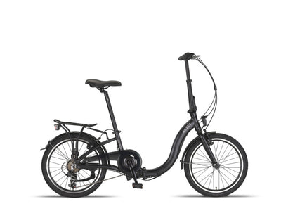 Altec comfort 20 inch 39 cm unisex 6v v-brakes matzwart