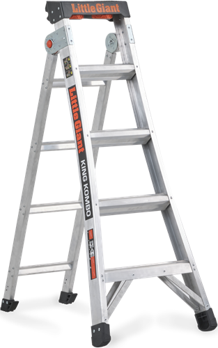 Altrex king kombo | 3 in 1 trap | 5 + 3 treden 503075