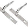 Ami deurkruk 357 vastdraaibaar 245 30 profielcilinder 72 m5 r5,5 f1 deurdikte 53 57 mm. - 511740