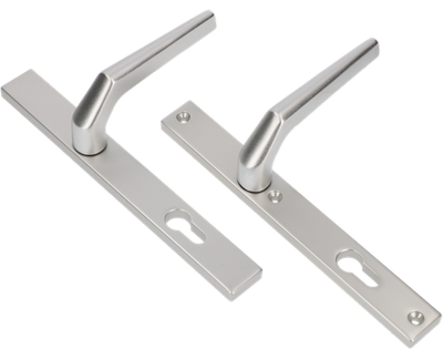 Ami deurkruk 357 vastdraaibaar 245 30 profielcilinder 72 m5 r5,5 f1 deurdikte 53 57 mm. - 511740