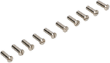 Ami patenthuls messing vernikkeld m4x22.5 zaagsnede verpakt per 10 in zak - 900222 - afbeelding 1