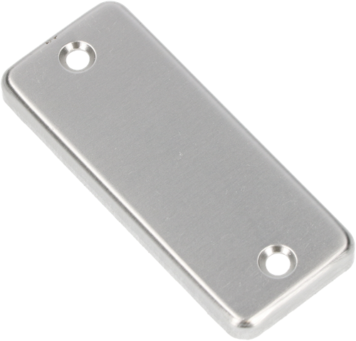 Ami rechthoek rozet 4 rh blind f-2 - 226401
