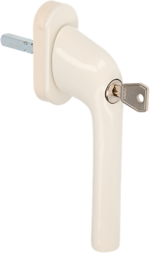 Ami veiligheidsbeslag raamgreep 822 7x32 wit9010 ovaal - 425658