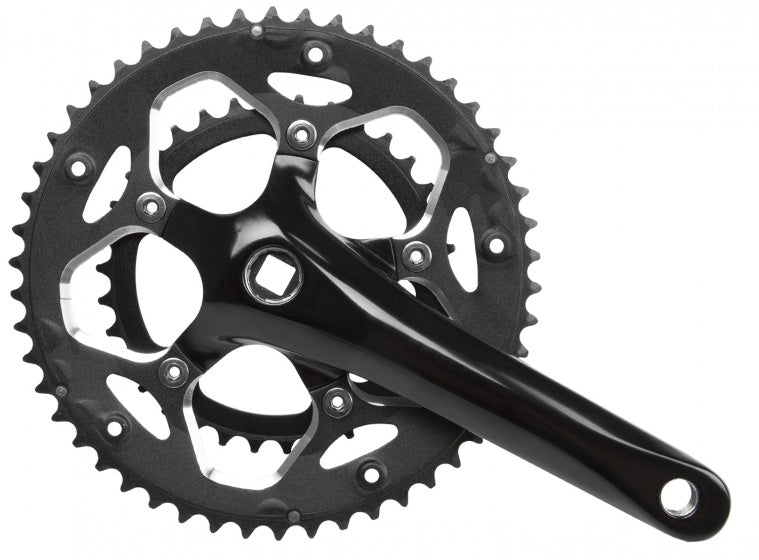 crankstel 10 speed 34-50T 172,5 mm zwart