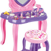 Pilsan Heart speelgoedmake-uptafel met geluid paars 21-delig