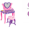 Pilsan Heart speelgoedmake-uptafel met geluid paars 21-delig