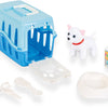 Pilsan Knuffelkat met verzorgingsset reismand blauw wit
