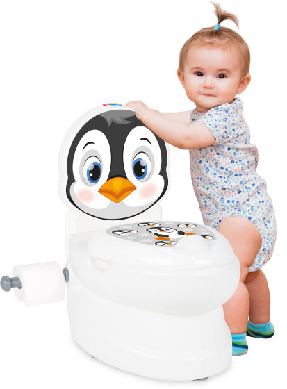 Pilsan Penguin educatief plaspotje wit zwart