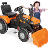 Pilsan super hd 9030 traptractor met voorlader oranje zwart