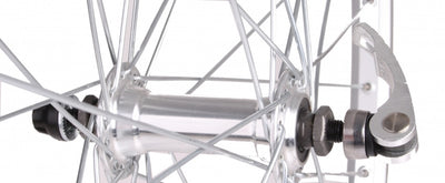 Hi-point Voorwiel 28 x 1 5 8 x 1 3 8 Aluminium 36G Zilver