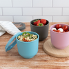 Amuse life lunch bowl met deksel grijs 500ml