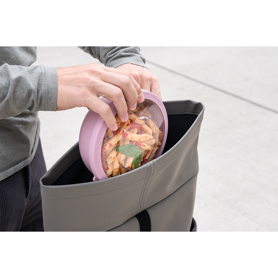 Amuse life lunch bowl met deksel roze 1000ml