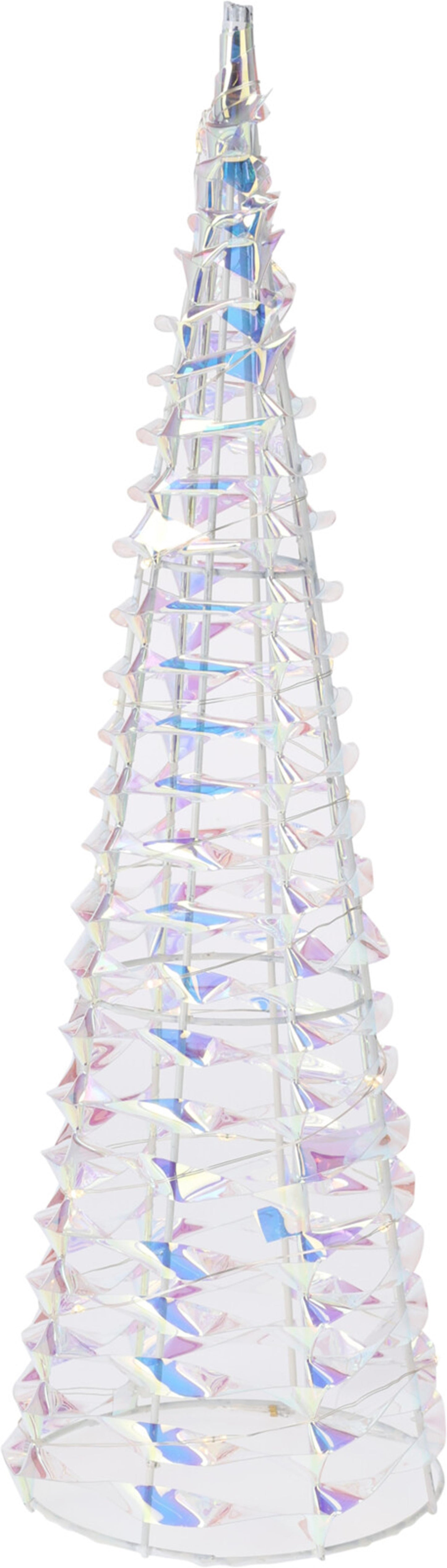Home styling kegel 40cm regenboog micro led met timer